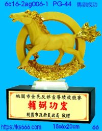 6c16-2ag006-1_馬到成功,水晶琉璃獎牌製作推薦,台北,新北,基隆,宜蘭,桃圓,新竹,台中,台南,高雄