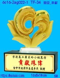 6c16-2ag022-1_關愛_奉獻,水晶琉璃獎牌製作推薦,台北,新北,基隆,宜蘭,桃圓,新竹,台中,台南,高雄