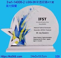 3w1-14006-2_星光燦爛,水晶琉璃獎牌製作推薦,台北,新北,基隆,宜蘭,桃圓,新竹,台中,台南,高雄
