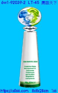 6w1-92039-2_鷹臨天下,水晶琉璃獎牌製作推薦,台北,新北,基隆,宜蘭,桃圓,新竹,台中,台南,高雄