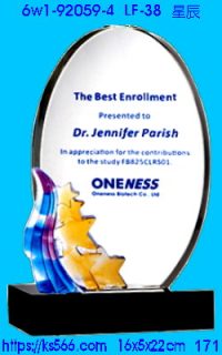 6w1-92059-4_星辰,水晶琉璃獎牌製作推薦,台北,新北,基隆,宜蘭,桃圓,新竹,台中,台南,高雄