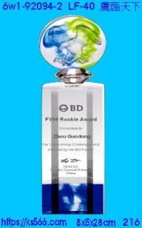 6w1-92094-2_鷹臨天下,水晶琉璃獎牌製作推薦,台北,新北,基隆,宜蘭,桃圓,新竹,台中,台南,高雄