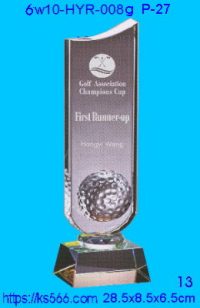 6w10-hyr-008g_高爾夫,水晶琉璃獎牌製作推薦,台北,新北,基隆,宜蘭,桃圓,新竹,台中,台南,高雄