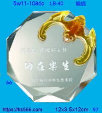 5w11-1086c_蝙蝠,水晶琉璃獎座獎牌製作推薦,台北,新北,基隆,宜蘭,桃圓,新竹,台中,台南,高雄