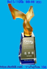5w11-1105b_琥珀,水晶琉璃獎牌獎座獎盃製作推薦,台北,新北,基隆,宜蘭,桃圓,新竹,台中,台南,高雄